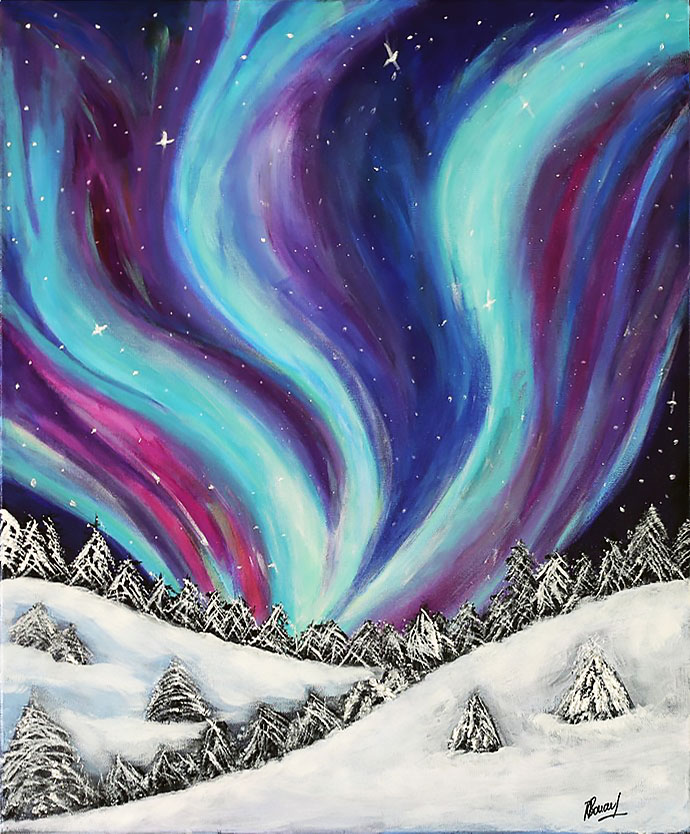 Aurora Borealis - 50x61cm