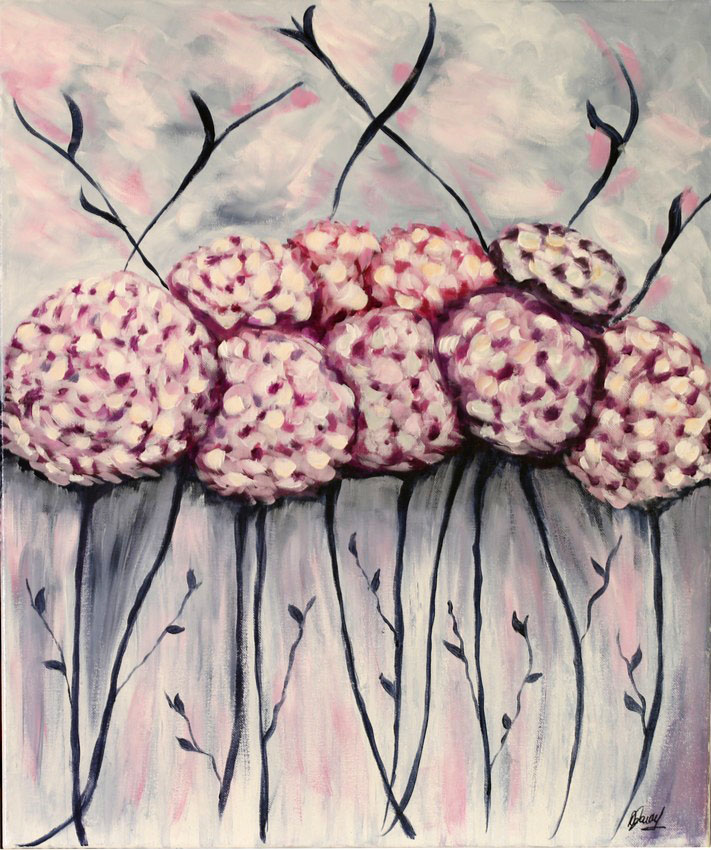 Hortensias - 50x61