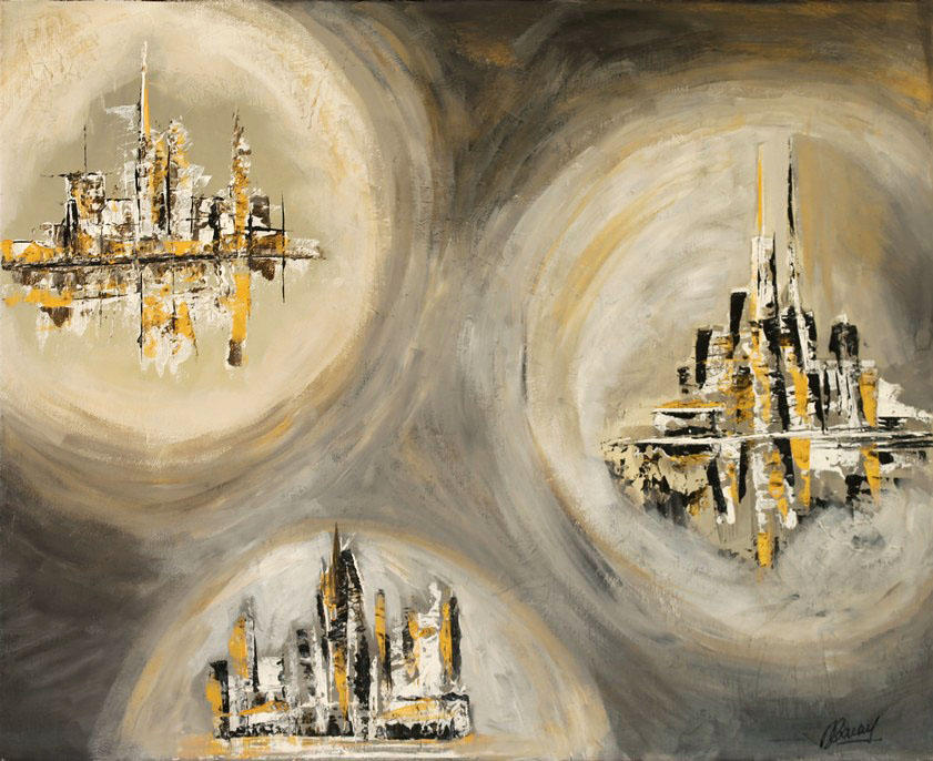 Les cités d'or - 61x50cm